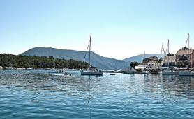 Přístav na ostrově Kefalonia, Řecko