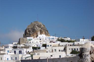 Ostrov Amorgos - část města Chora
