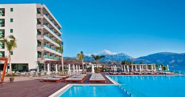 Ostrov Karpathos a hotel Alimounda Mare