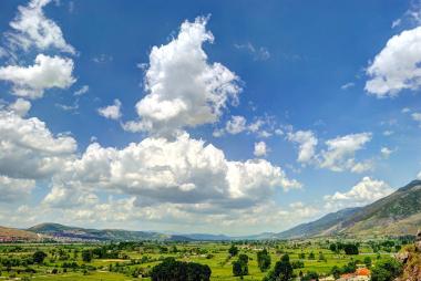 Část řeckého regionu Epirus