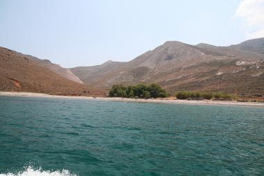 Část ostrova Syros
