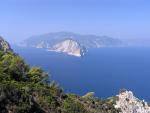 Alonissos - nedaleko ležící ostrov Skopelos