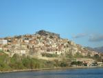 Lesbos - město Mithimna a hrad Molyvos