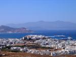 Ostrov Naxos s hlavním městem