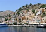 Město Symi na ostrově Symi