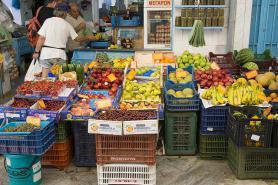 Řecko - čerstvé ovoce