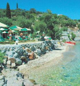 Řecký hotel Kerveli Village s pláží