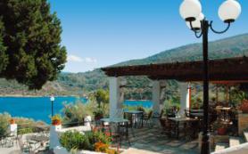 Řecký hotel Kerveli Village s terasou