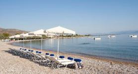 Řecký hotel Semantron Traditional Village - pláž