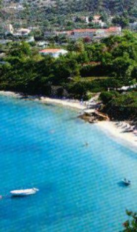 Řecký hotel Thalassa na ostrově Kefalonia - pláž