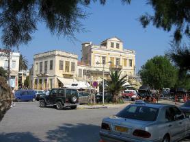 Egina - jedna z ulic města Aegena
