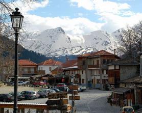 Horská vesnička Metsovo v Epirosu