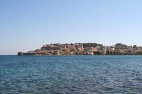 Město a přístav Mytilini
