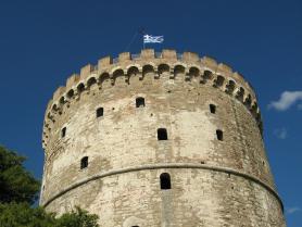 Soluňská Bílá věž v Řecku