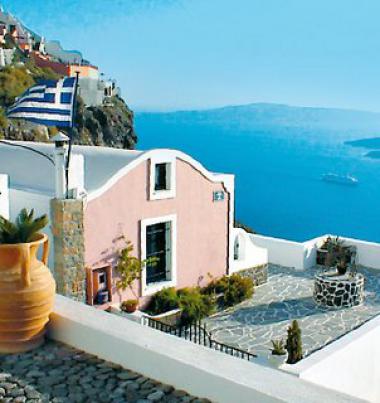 Řecký hotel Agali Houses na ostrově Santorini