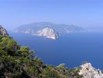 Alonissos - nedaleko ležící ostrov Skopelos
